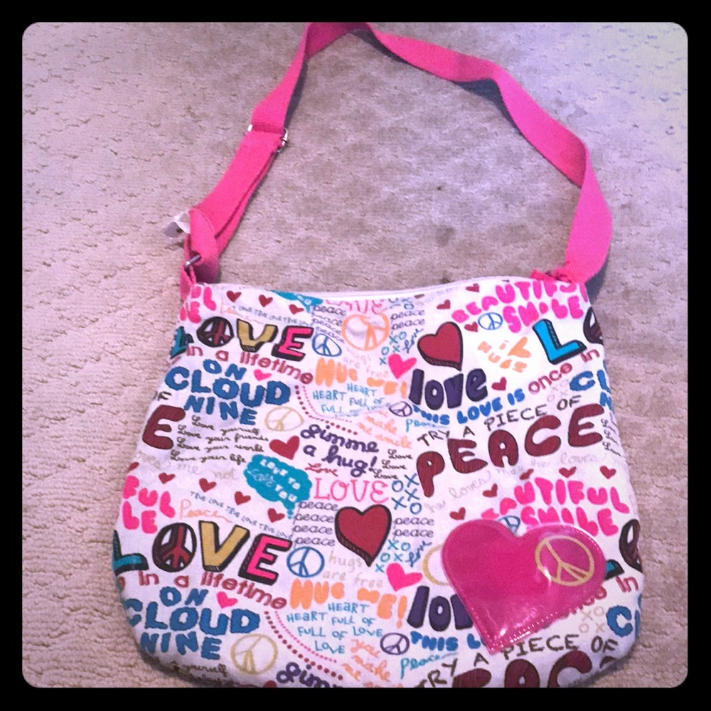 GIRLY FUN CROSSBODY FROM CLAIRES